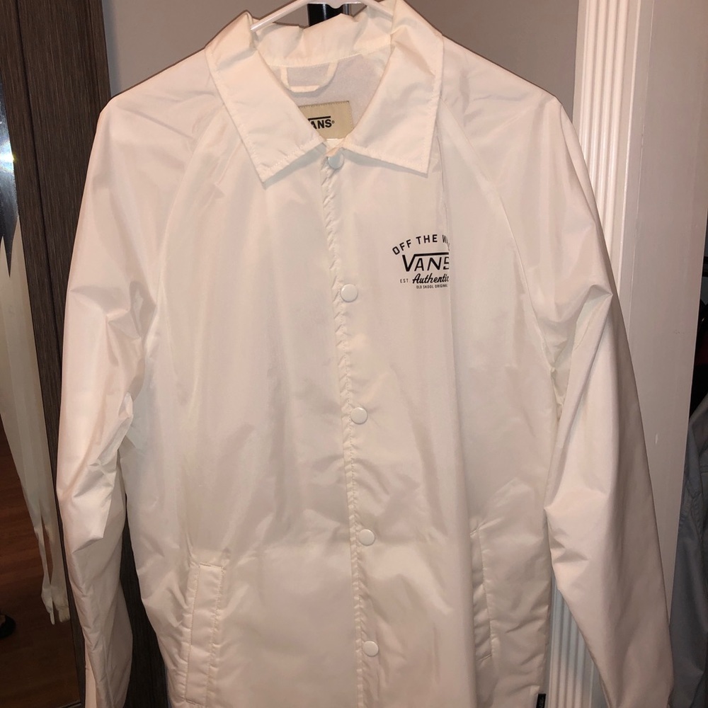Vans over coat
